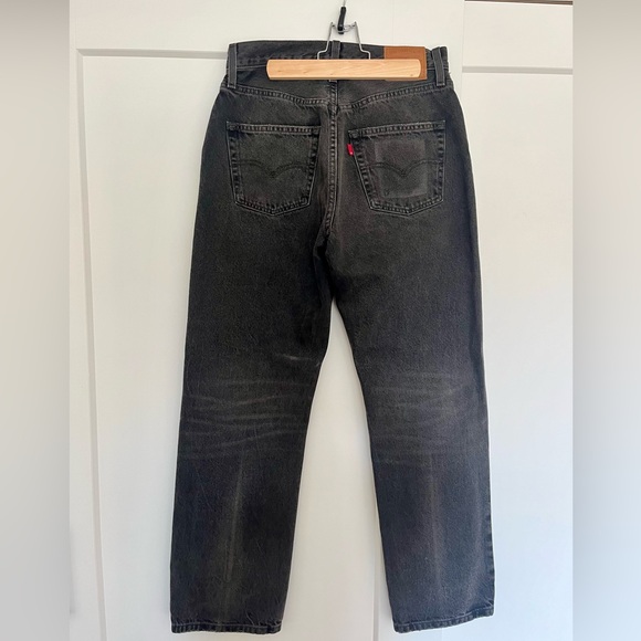 Levi’s 501 90s washed black W27 L30 - Picture 3 of 5